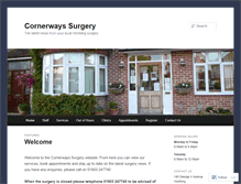 Tablet Screenshot of cornerwayssurgery.com